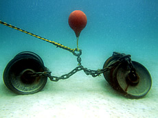 Clump Weight Mooring
