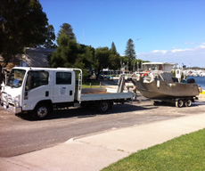 The Isuzu and Workboat